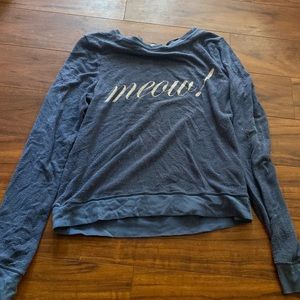 Wildfox Meow! Sweatshirt